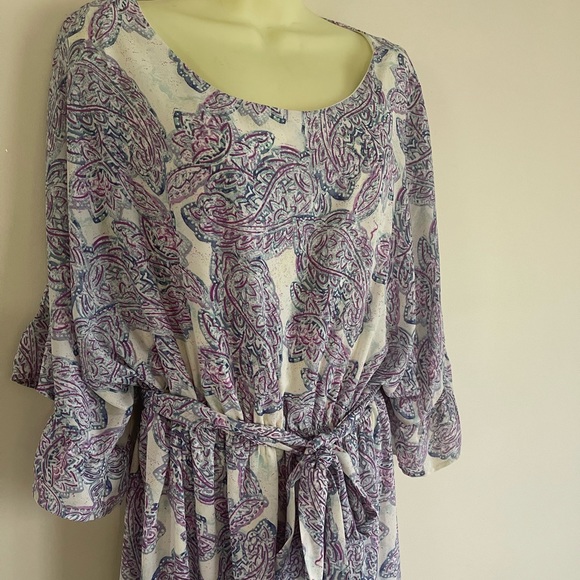Chic Soul Dresses & Skirts - Chic Soul Midi Spring Dress with Tie Belt XXL